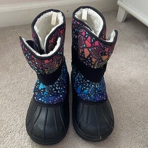 Colorful Kids Snow Boots CHILDRENS PLACE SIZE 4